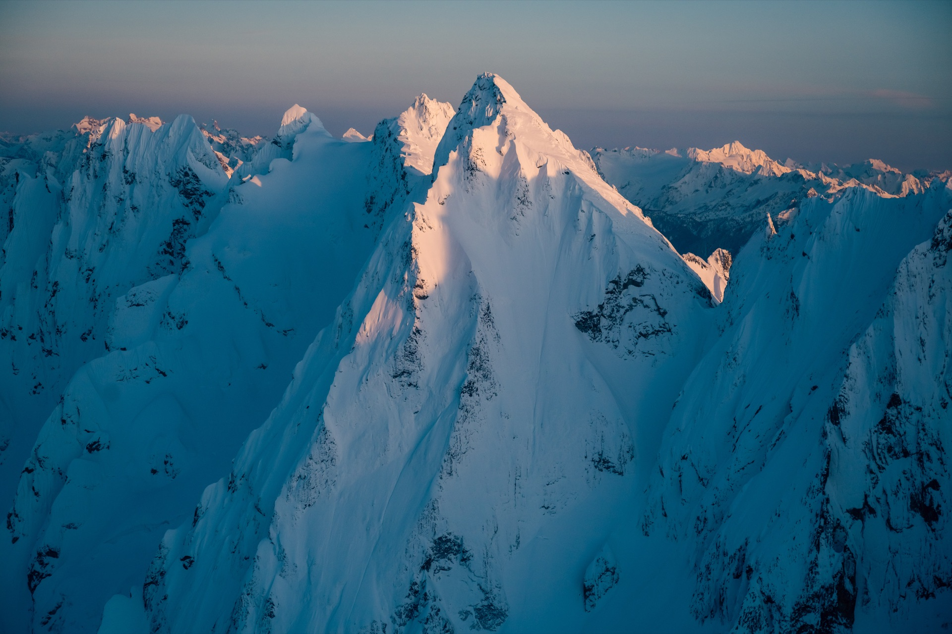 The Pacific Northwest from the air &mdash; the landscape the D50C was built for